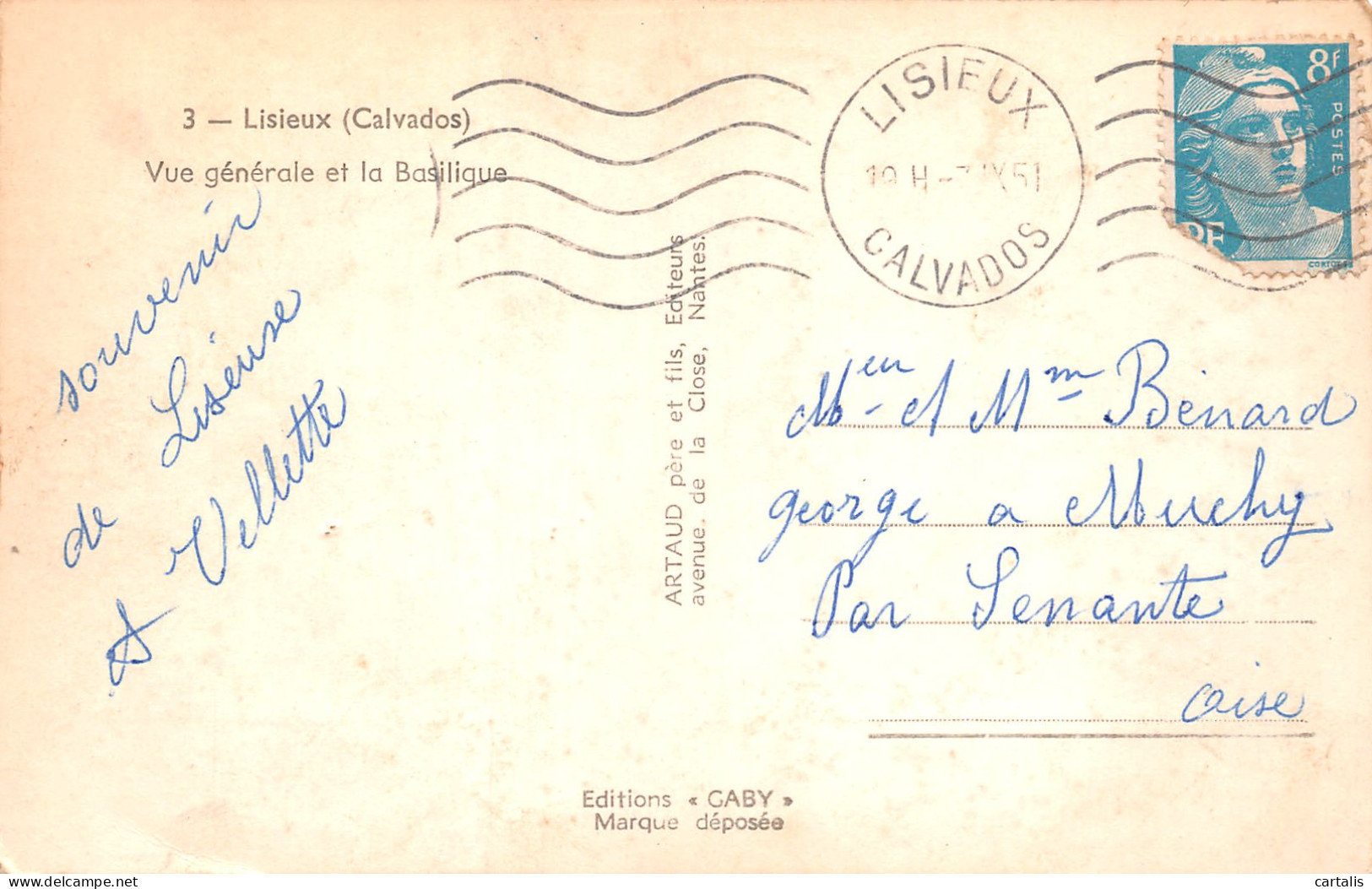 14-LISIEUX-N°3808-E/0331 - Lisieux