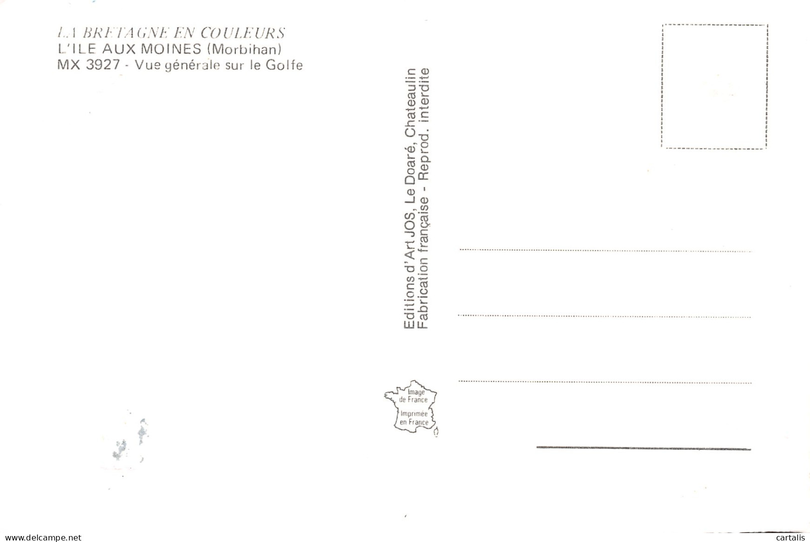 56-L ILE AUX MOINES-N°3808-D/0347 - Other & Unclassified