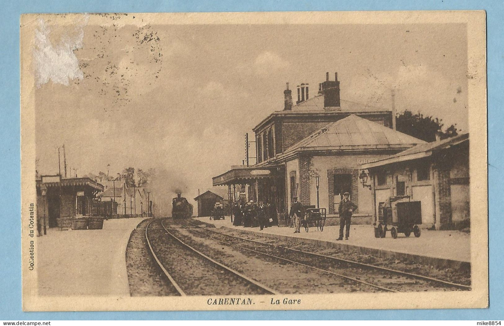 1490  CPA  CARENTAN  (Manche)   La Gare   +++++++++ - Carentan