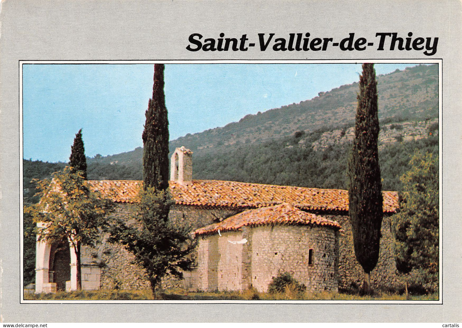 06-SAINT VALLIER DE THIEY-N°3808-C/0285 - Other & Unclassified