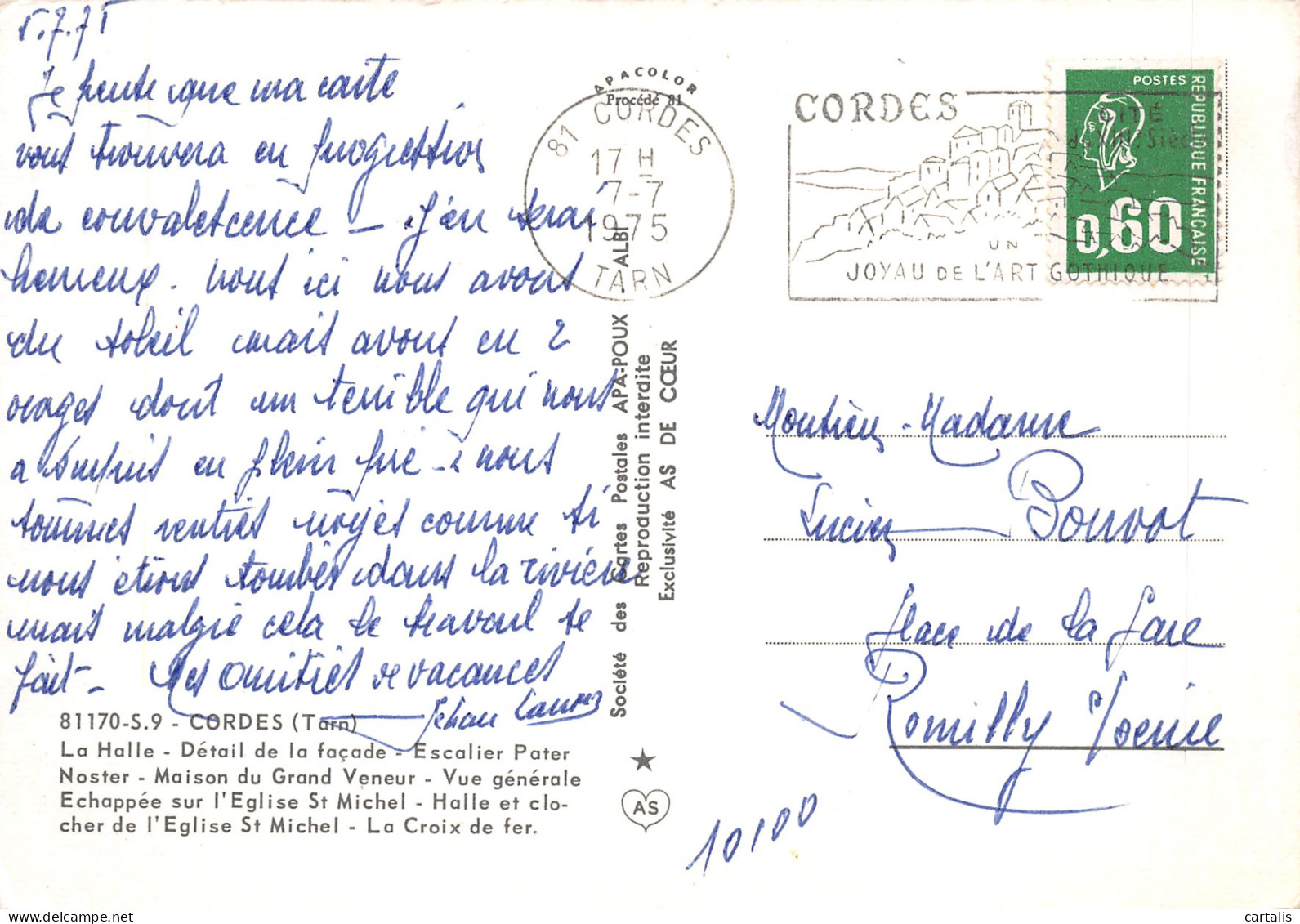 81-CORDES-N°3809-C/0219 - Cordes