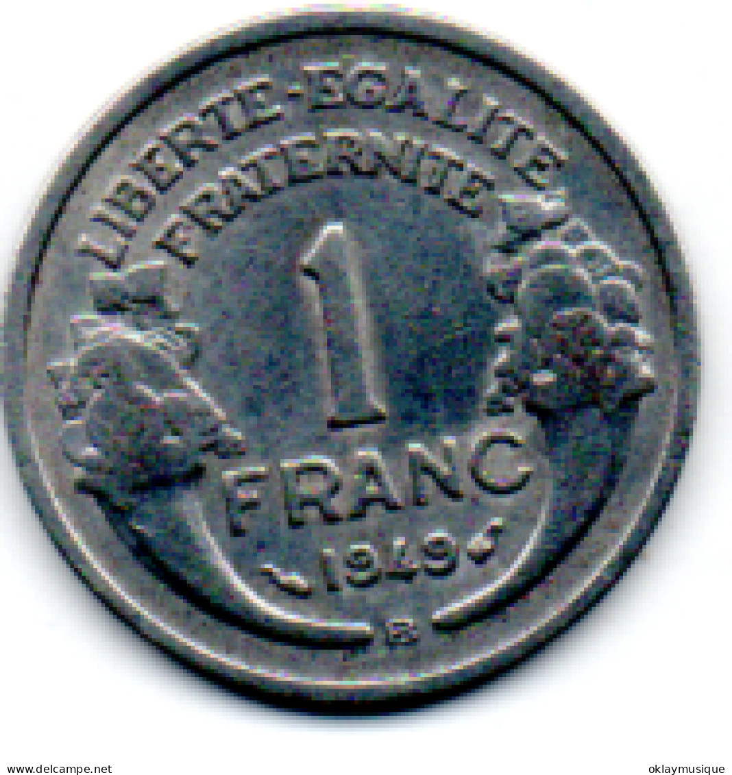 1 Franc Morlon 1949b - 1 Franc