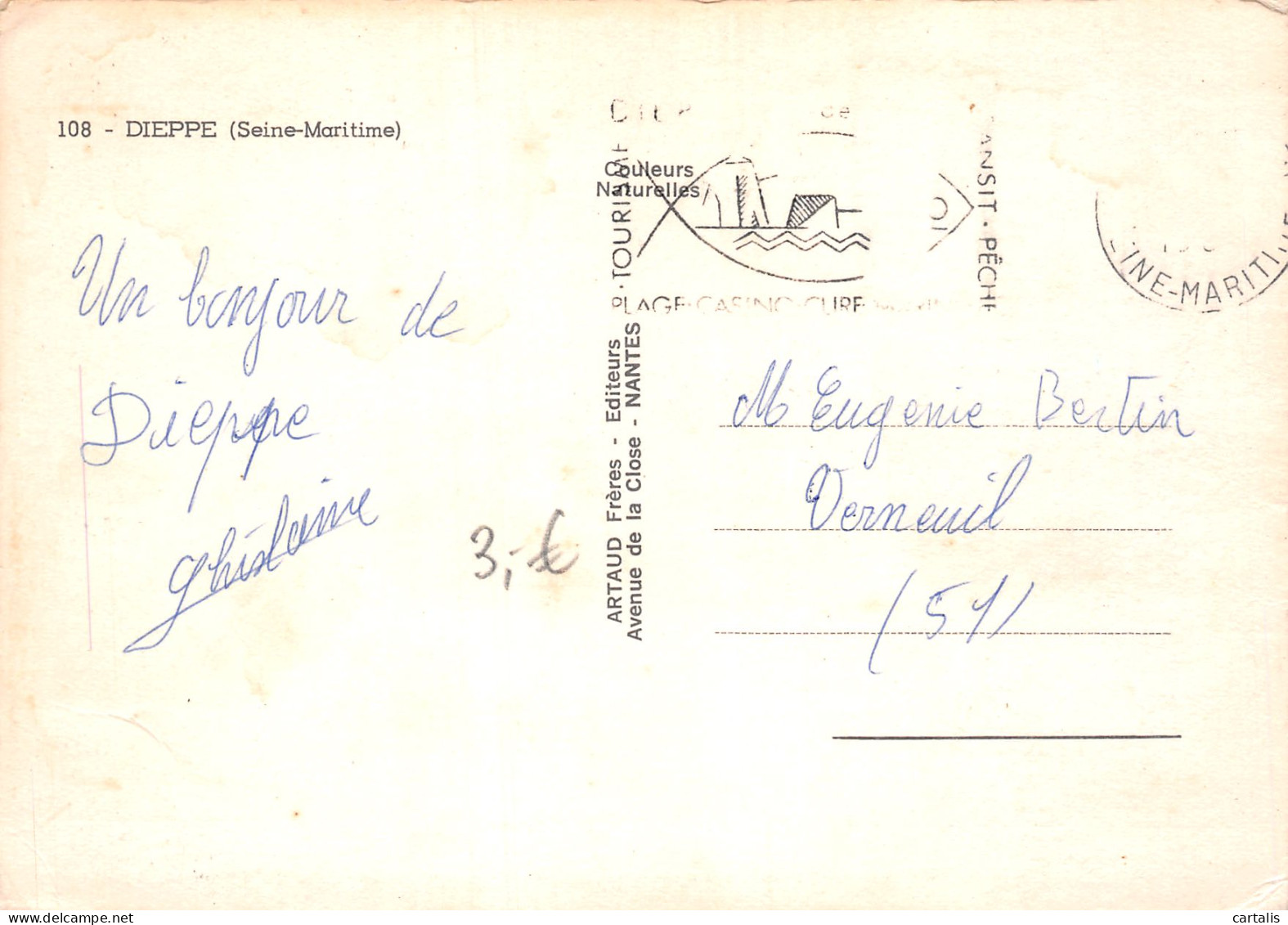 76-DIEPPE-N°3809-C/0013 - Dieppe