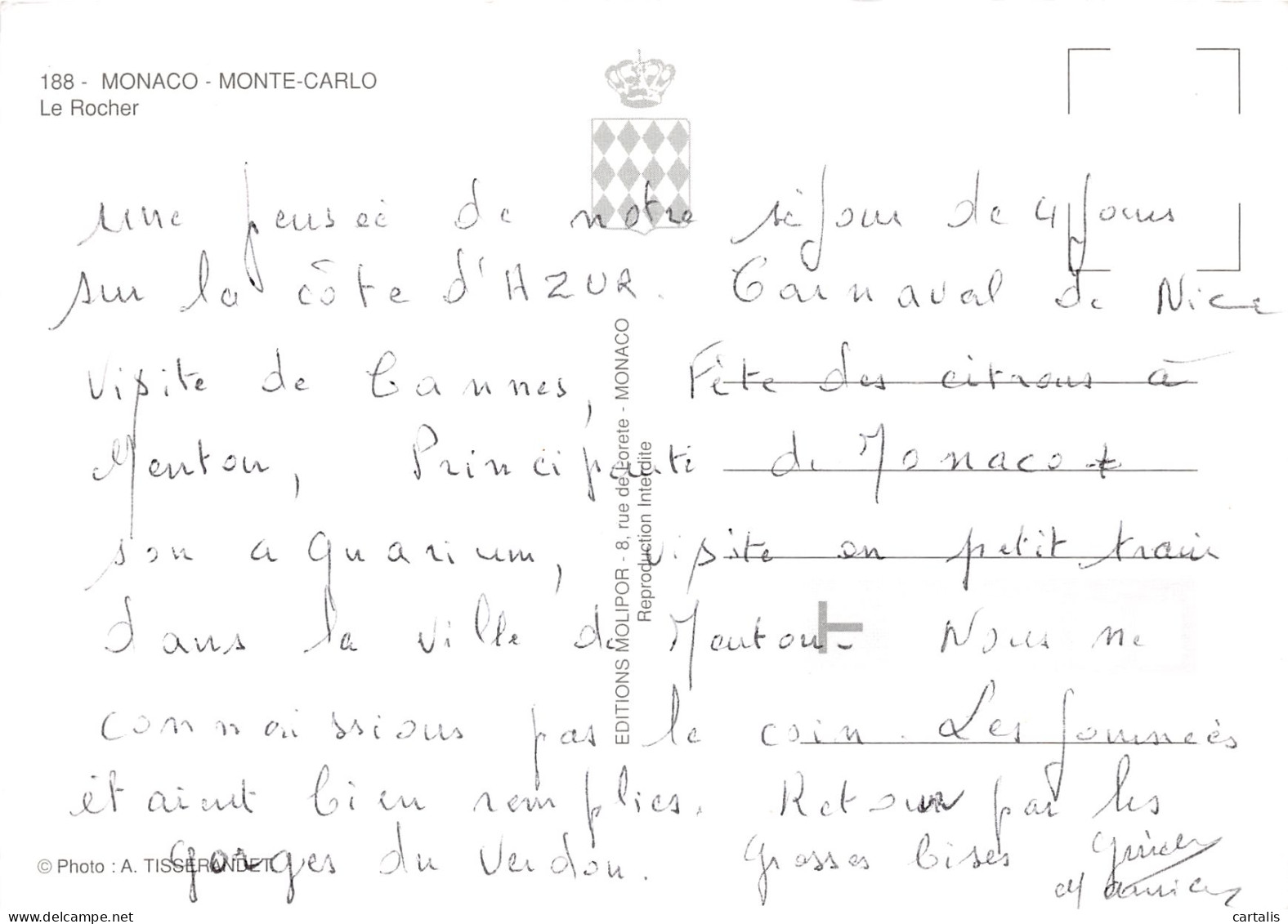 06-MONACO-N°3809-B/0287 - Sonstige & Ohne Zuordnung