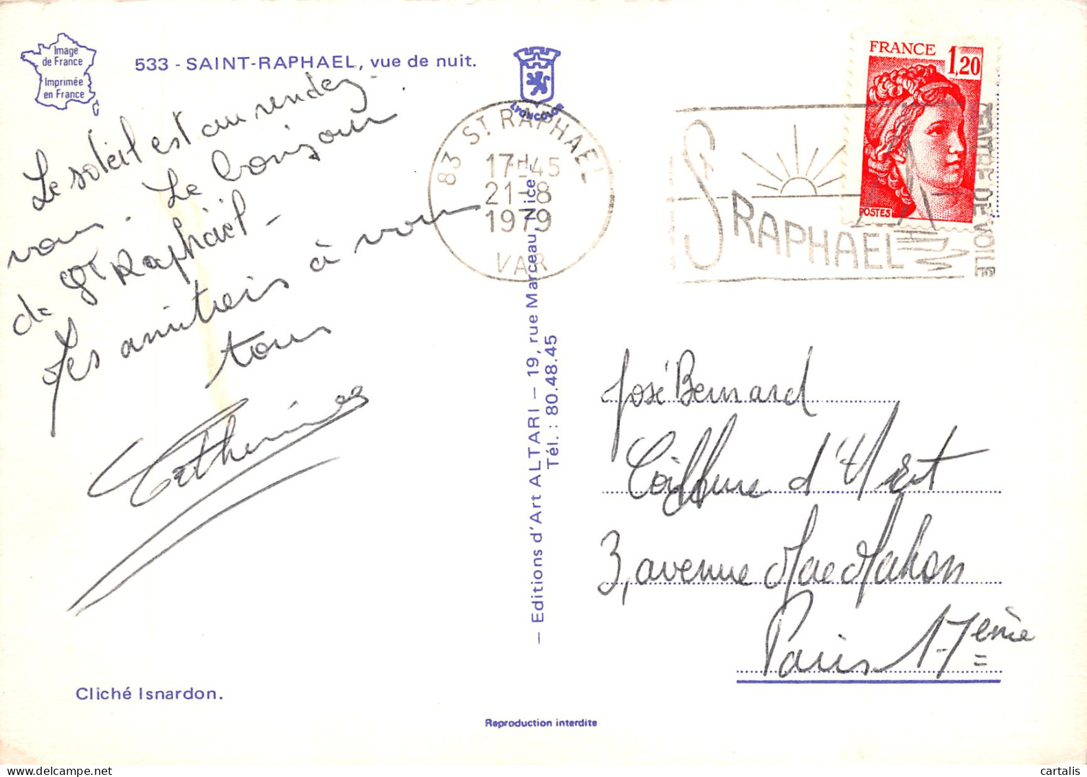 83-SAINT RAPHAEL-N°3809-A/0323 - Saint-Raphaël