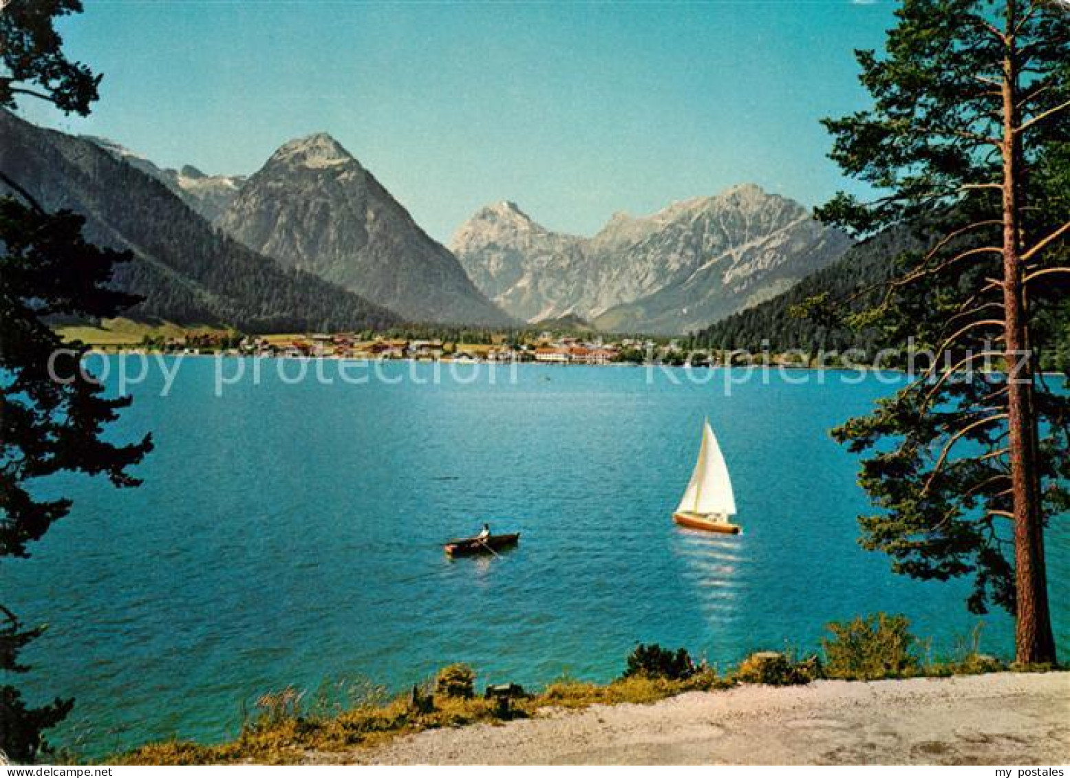 73030231 Pertisau Achensee Mit Tristenkopf Und Sonnjoch Pertisau Achensee - Sonstige & Ohne Zuordnung