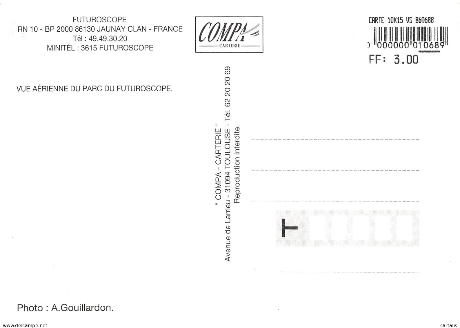 86-FUTUROSCOPE-N°3810-A/0071 - Other & Unclassified