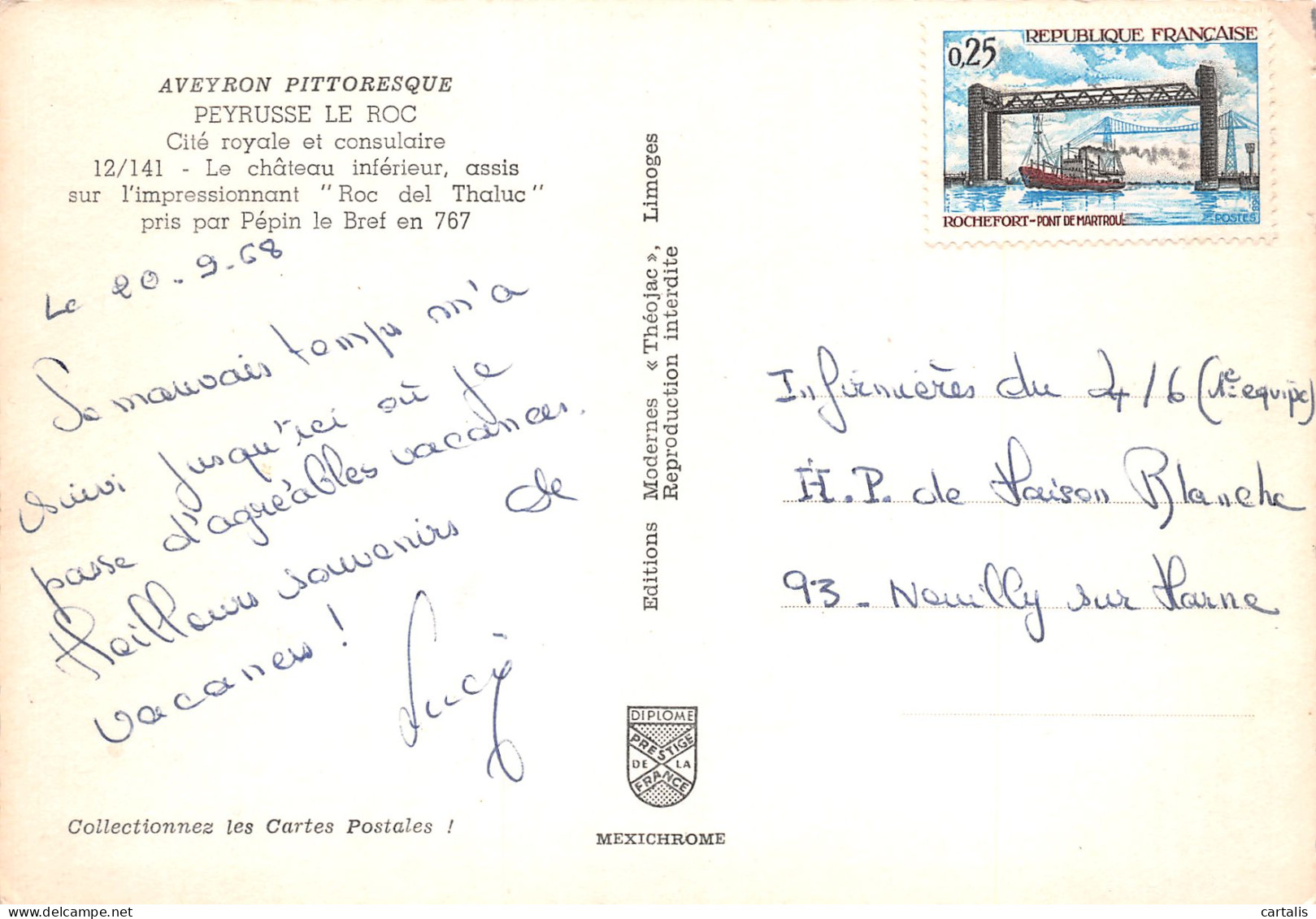 12-PEYRUSSE LE ROC-N°3809-D/0345 - Other & Unclassified