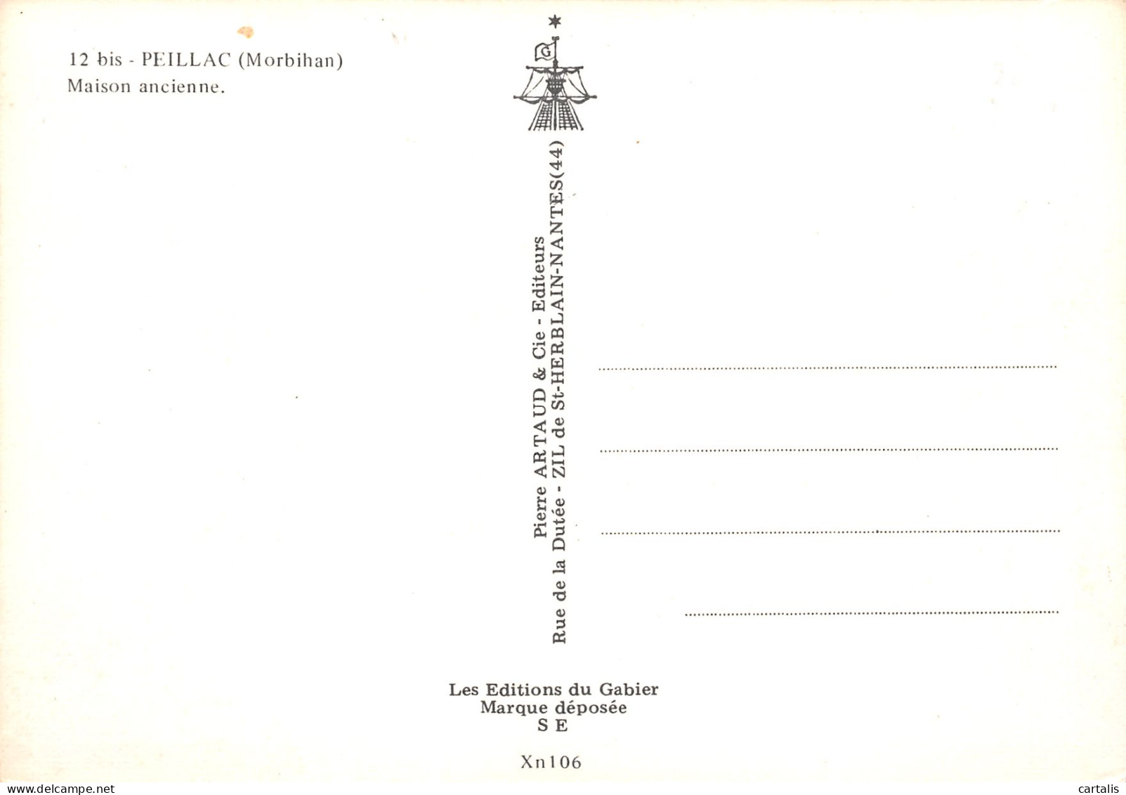 56-PEILLAC-N°3809-D/0233 - Otros & Sin Clasificación