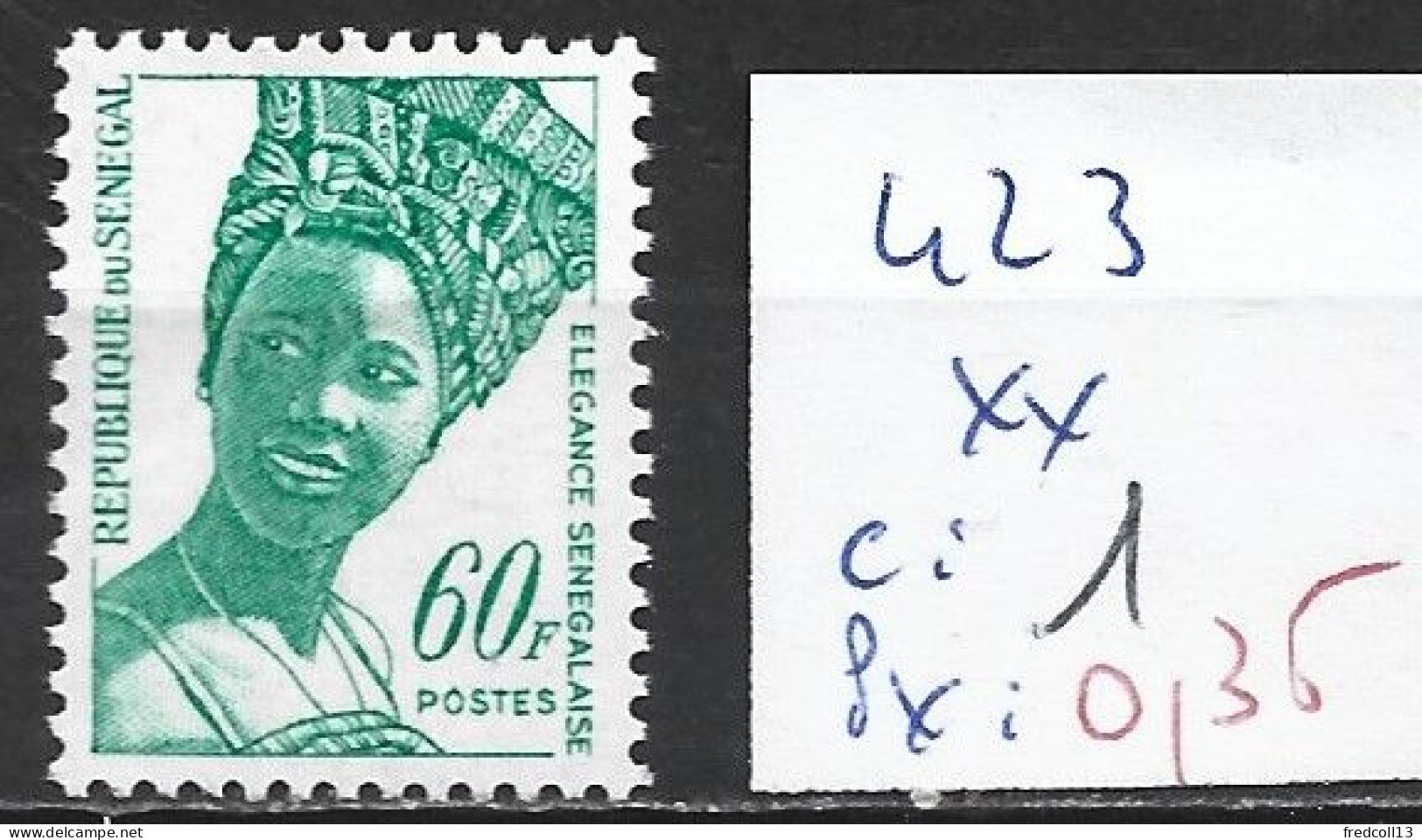 SENEGAL 423 ** Côte 1 € - Senegal (1960-...)