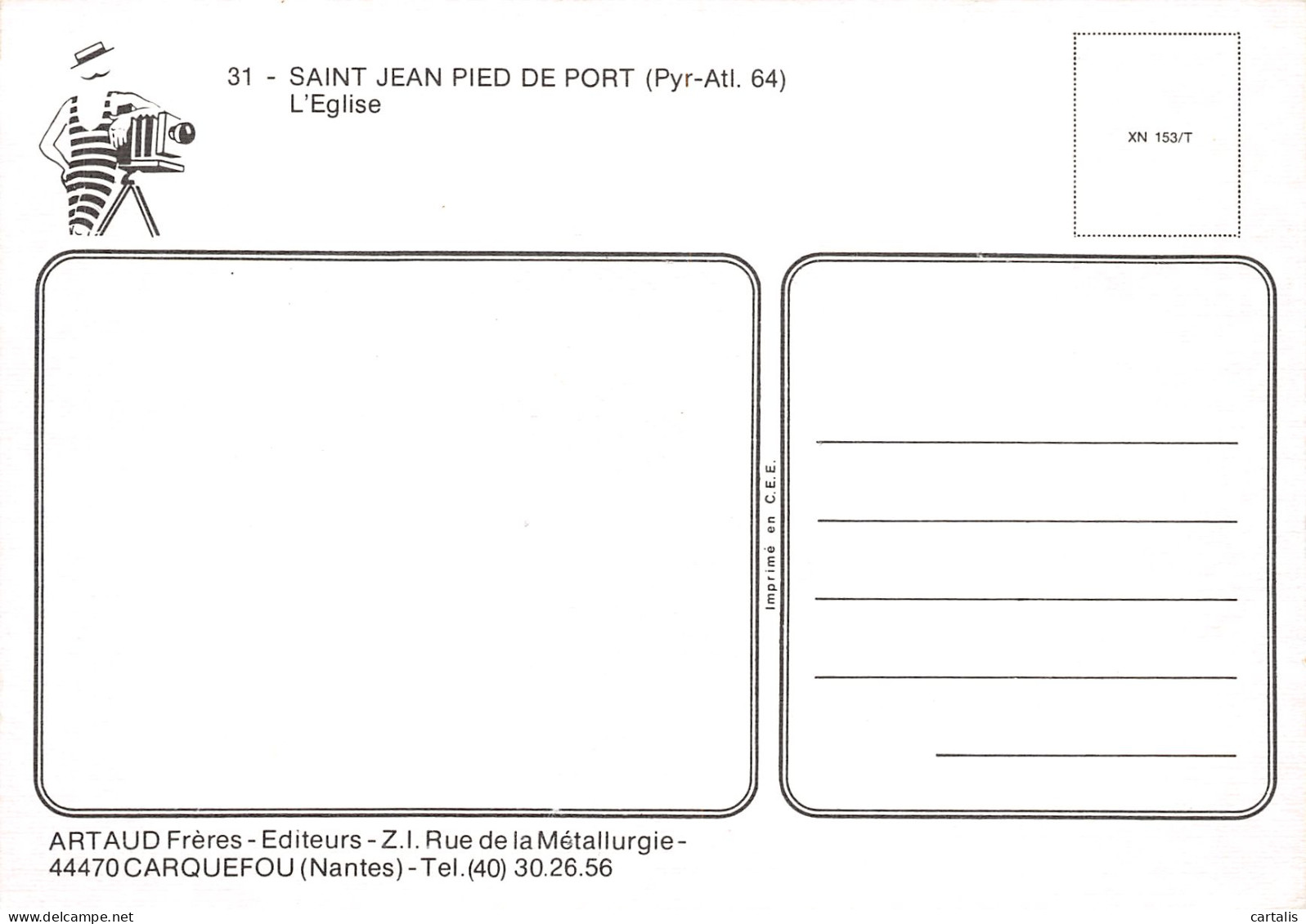 64-SAINT JEAN PIED DE PORT-N°3810-C/0127 - Saint Jean Pied De Port