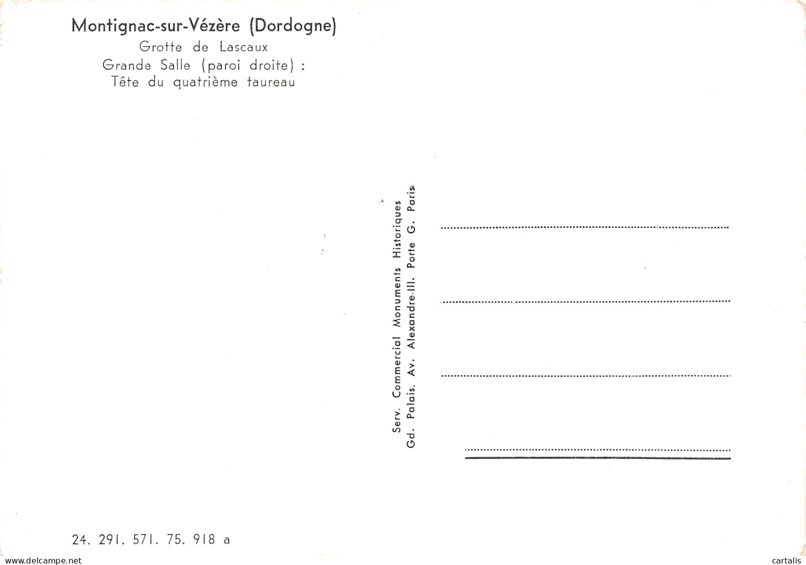 24-MONTIGNAC SUR VEZERE-N°3810-C/0133 - Altri & Non Classificati