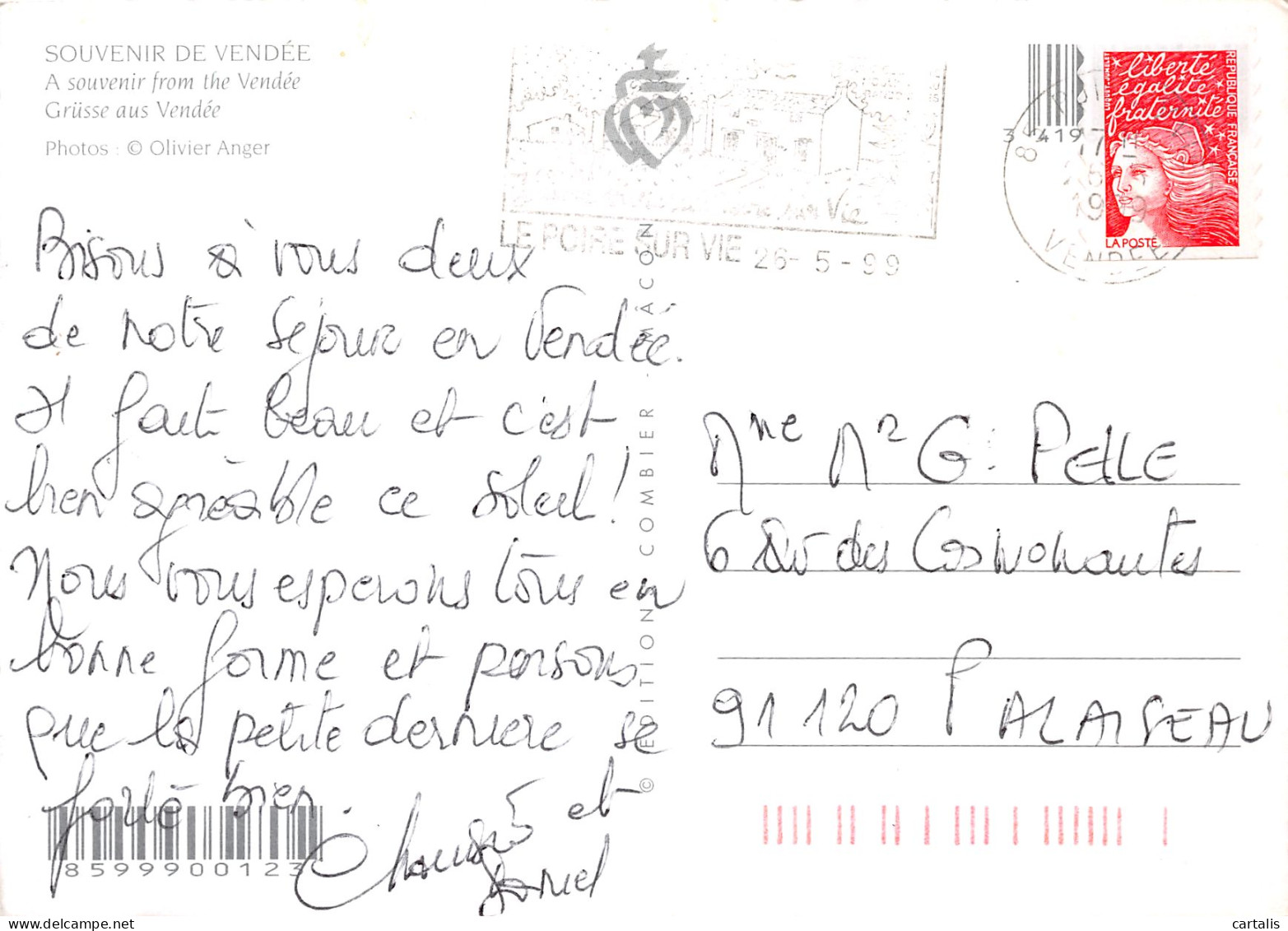 85-VENDEE-N°3810-B/0367 - Sonstige & Ohne Zuordnung