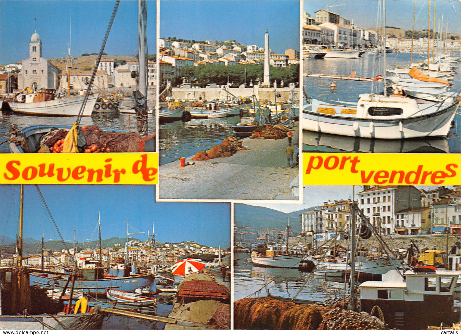 66-PORT VENDRES-N°3810-B/0323 - Port Vendres