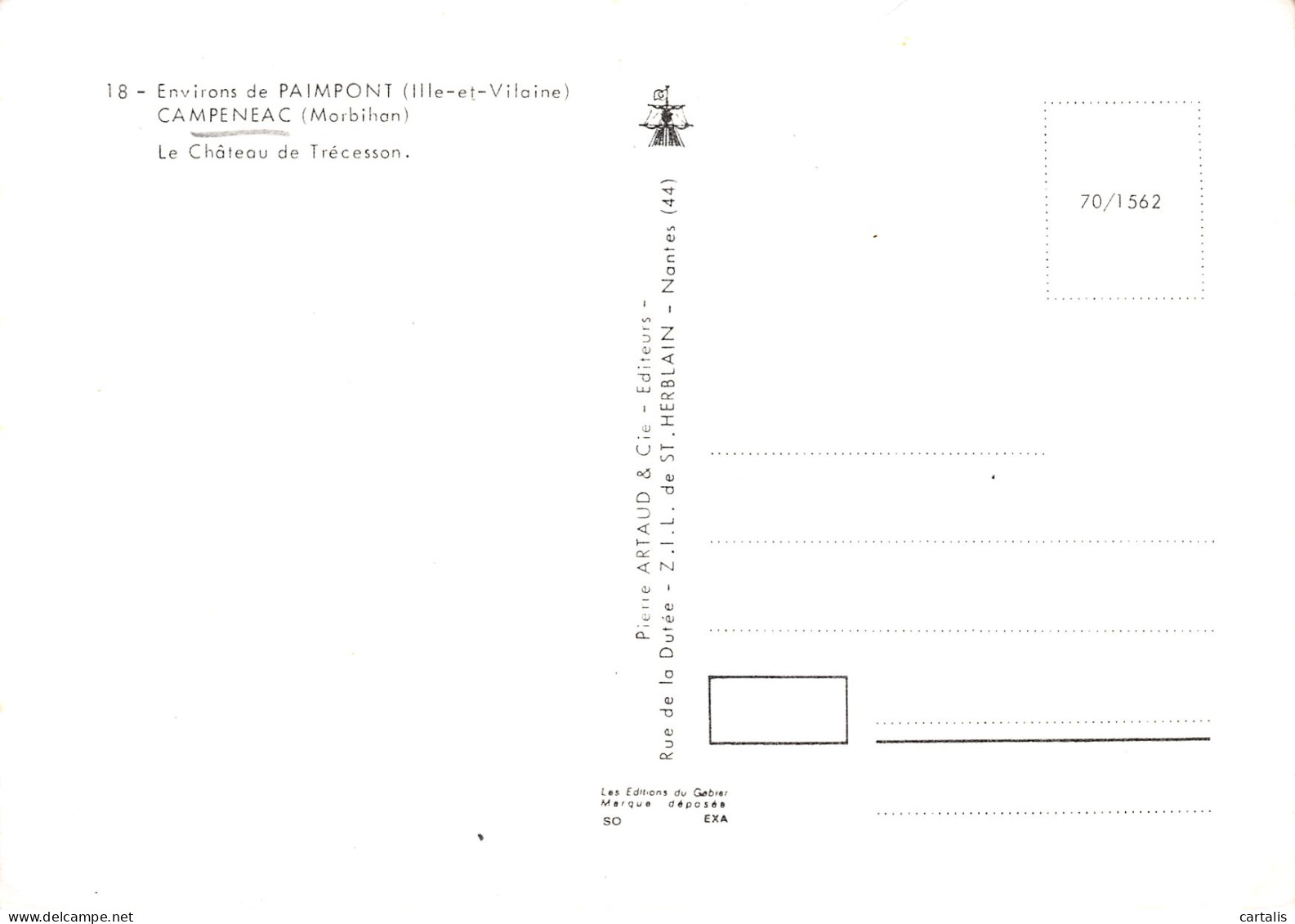 35-PAIMPONT-N°3810-B/0077 - Paimpont