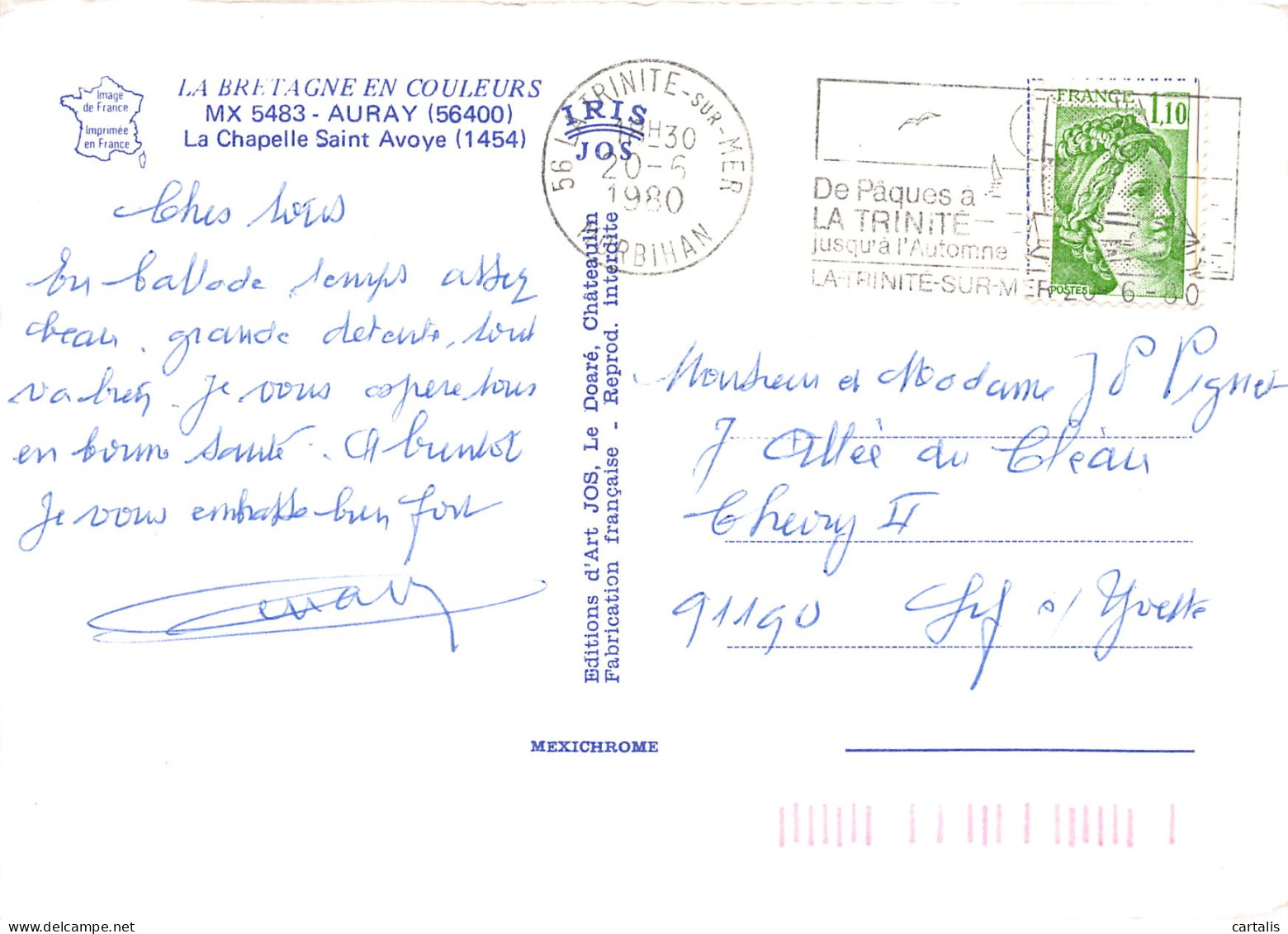 56-AURAY-N°3810-B/0073 - Auray