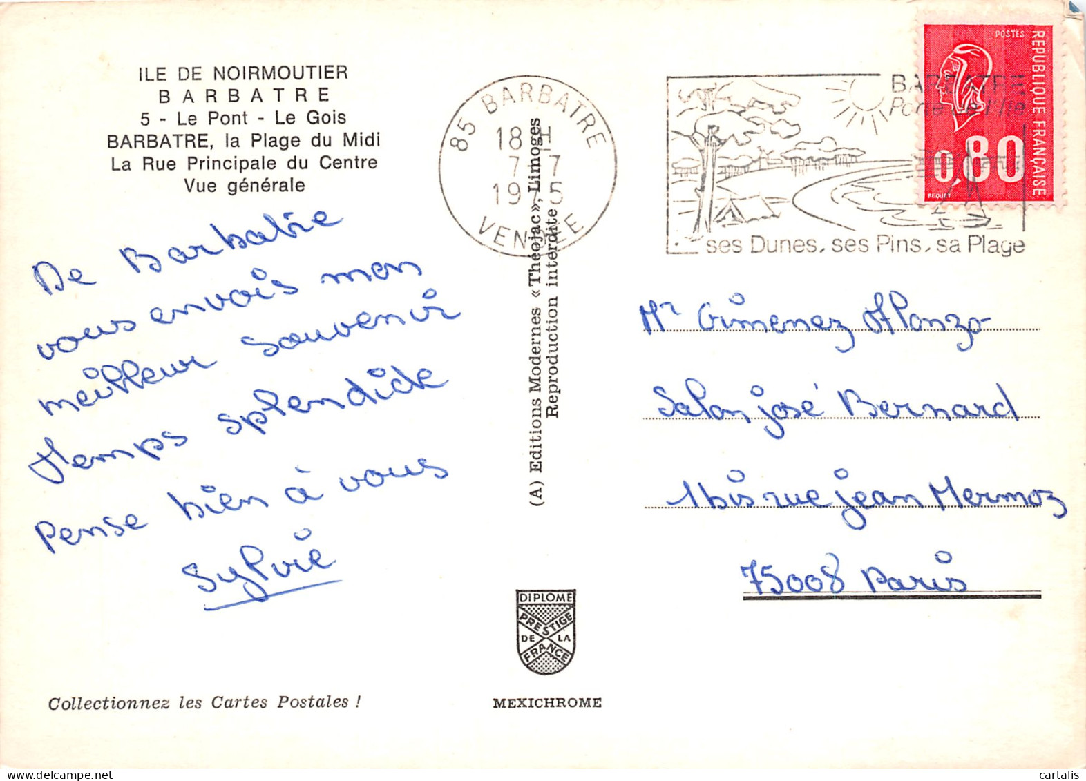 85-NOIRMOUTIER-N°3810-A/0311 - Noirmoutier