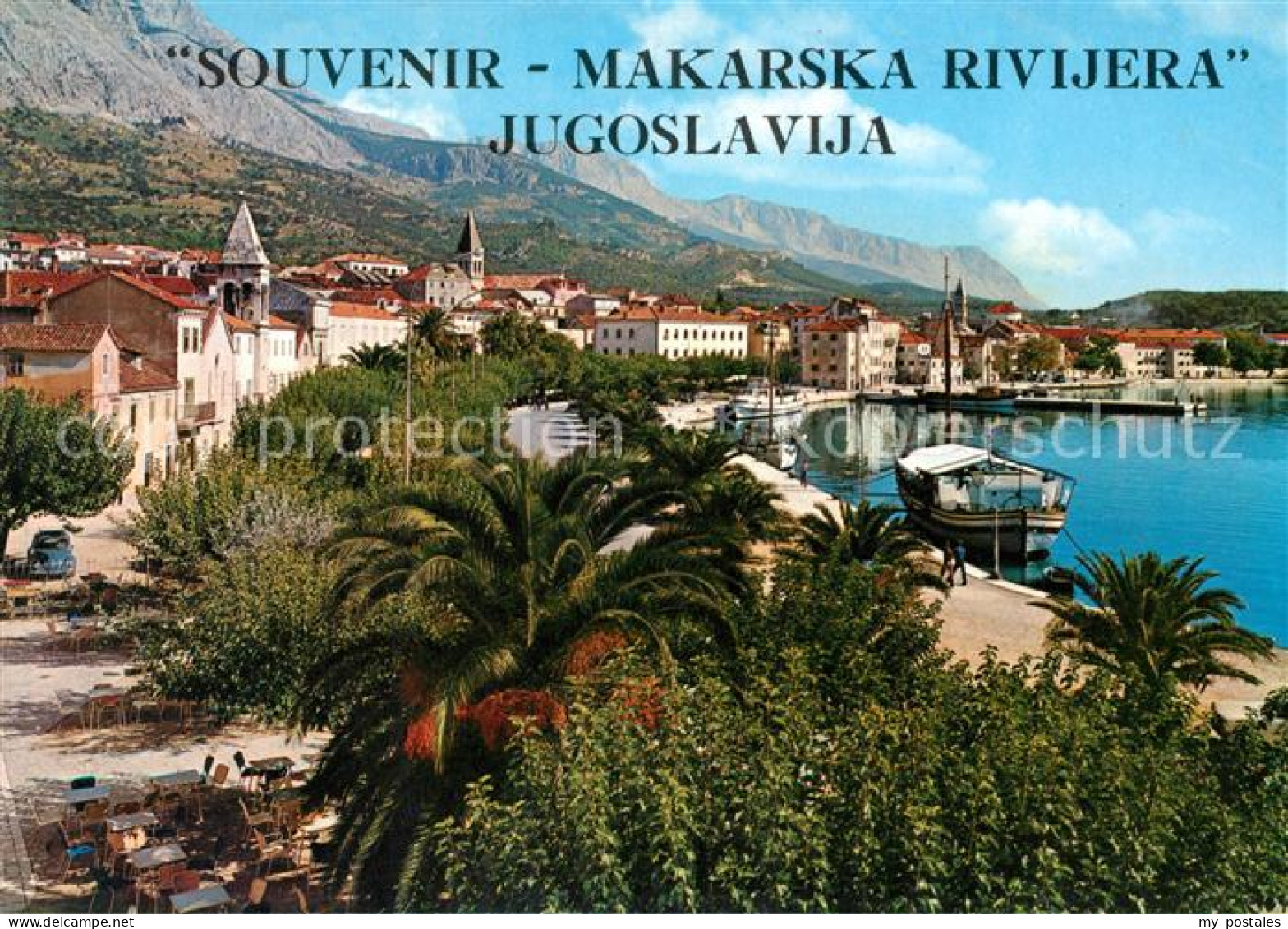 73030160 Makarska Dalmatien Panorama Makarska Dalmatien - Croatie
