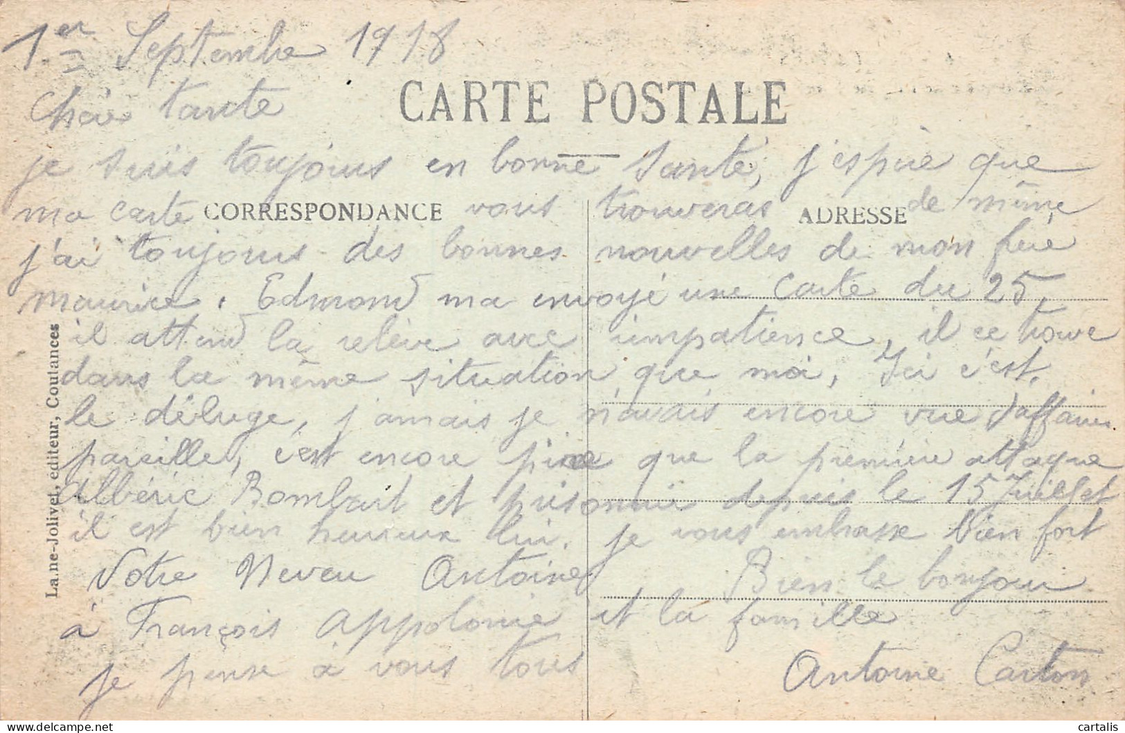 50-COUTANCES-N°3810-E/0155 - Coutances