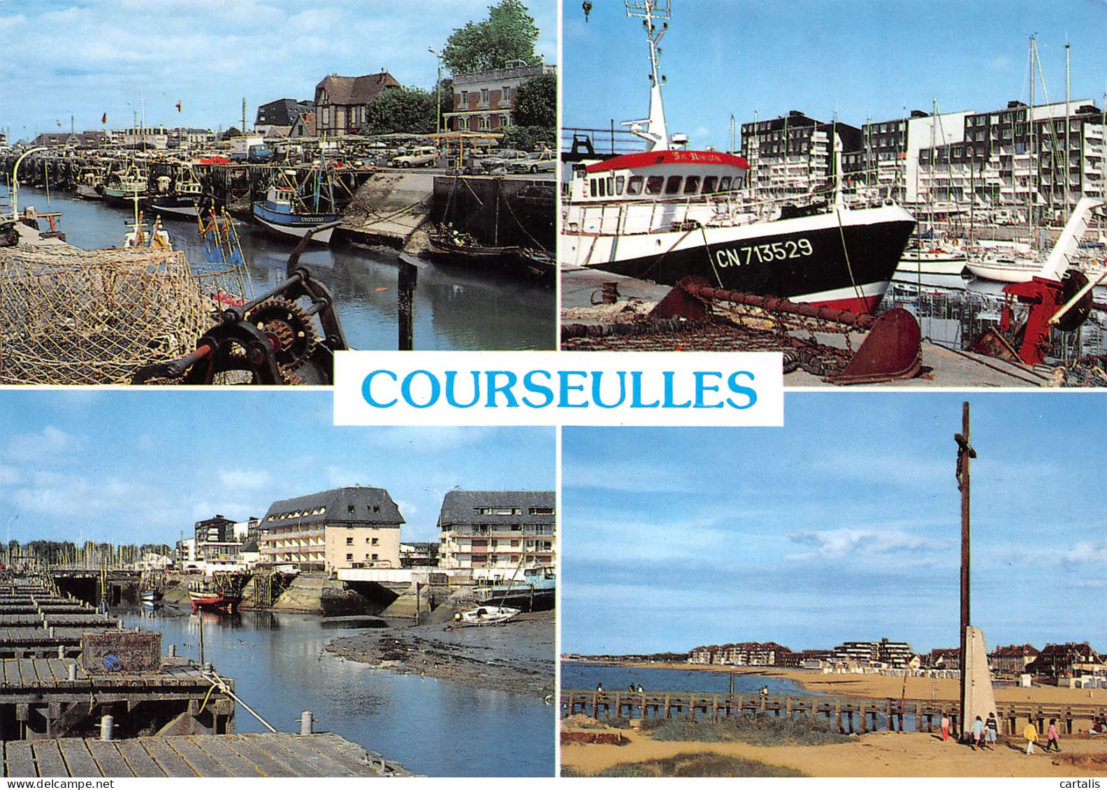 14-COURSEULLES SUR MER-N°3810-D/0311 - Other & Unclassified