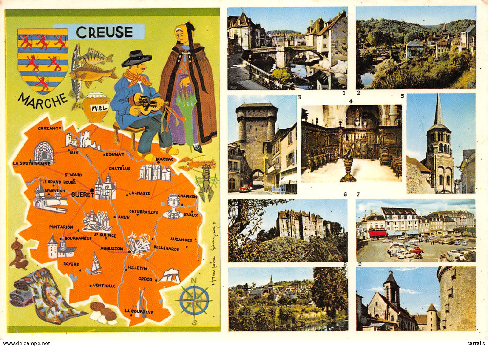 23-LA CREUSE-N°3811-C/0319 - Other & Unclassified