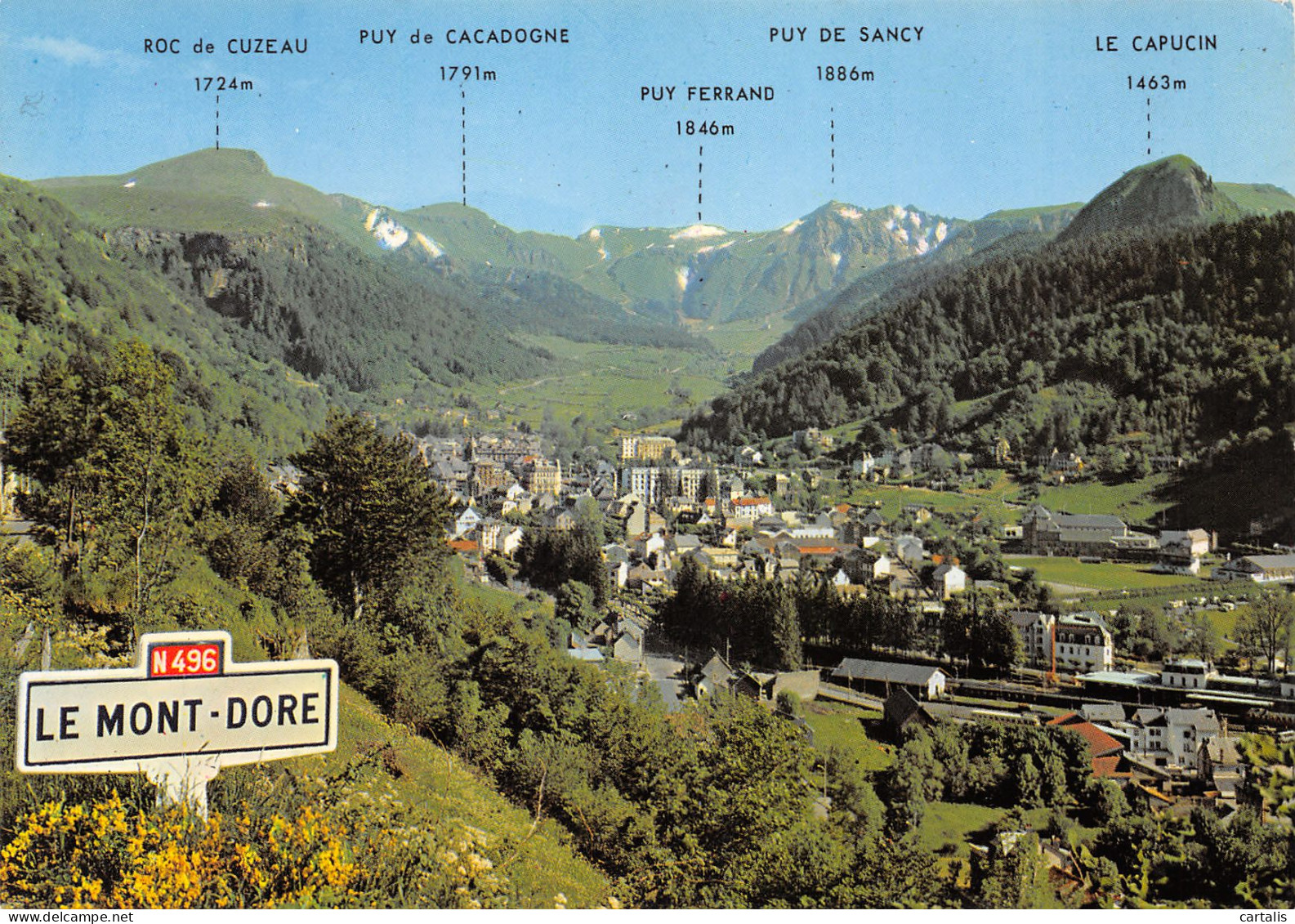 63-LE MONT DORE-N°3811-C/0315 - Le Mont Dore