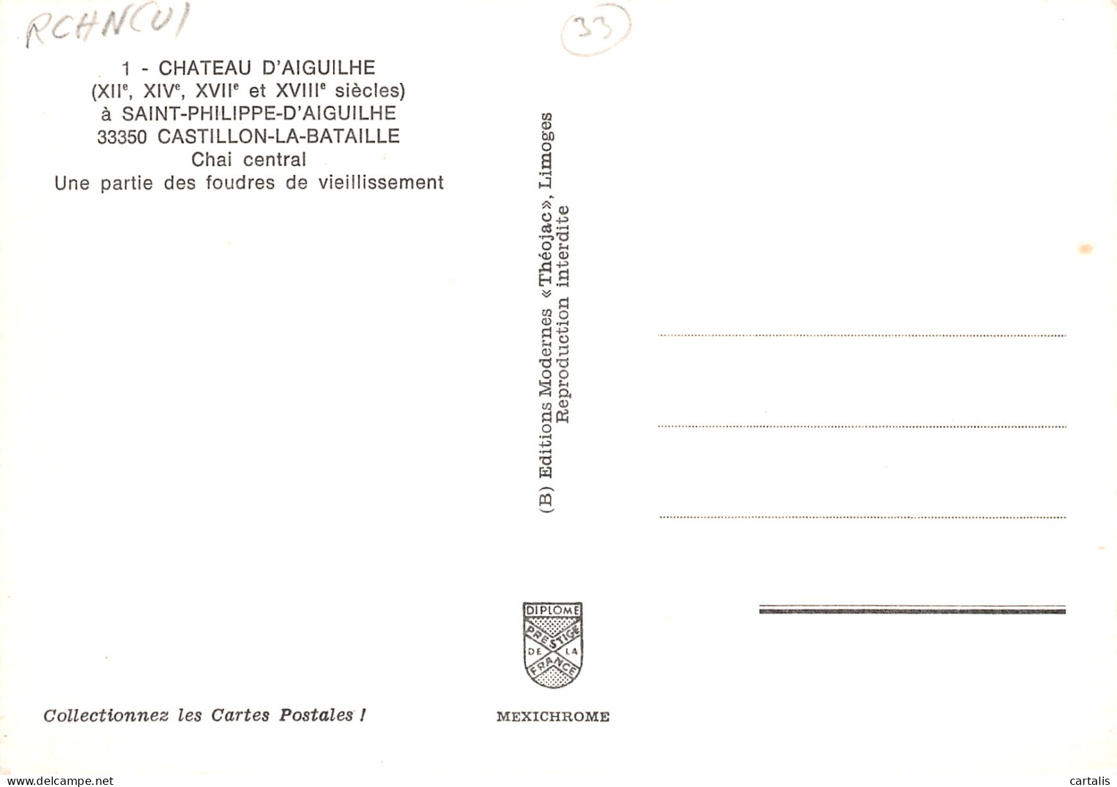 33-CASTILLON LA BATAILLE-N°3811-C/0283 - Other & Unclassified