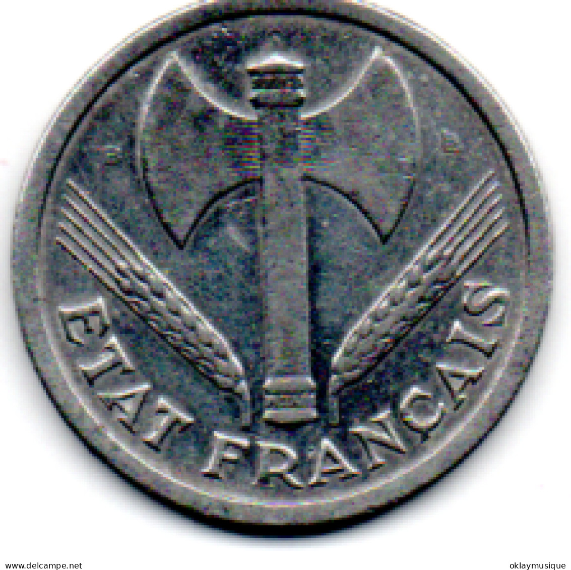 2 Francs 1943 Bazor - 1 Franc