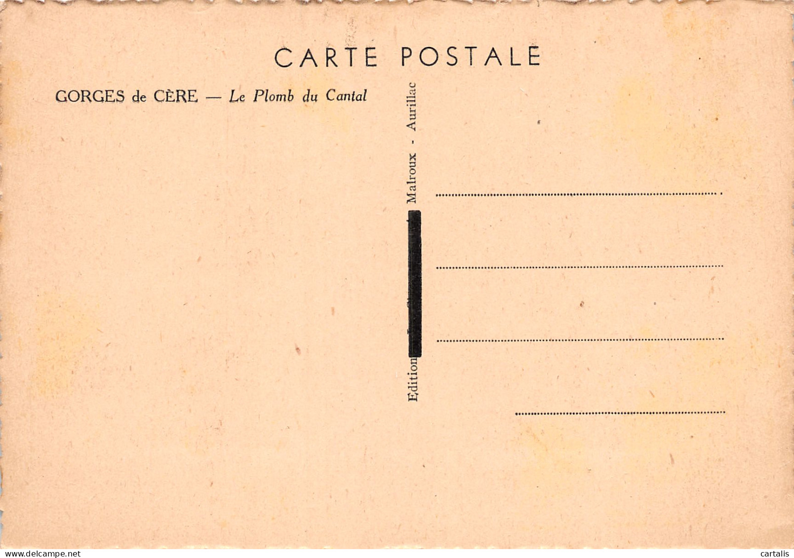 46-GORGES DE CERE-N°3811-C/0175 - Autres & Non Classés