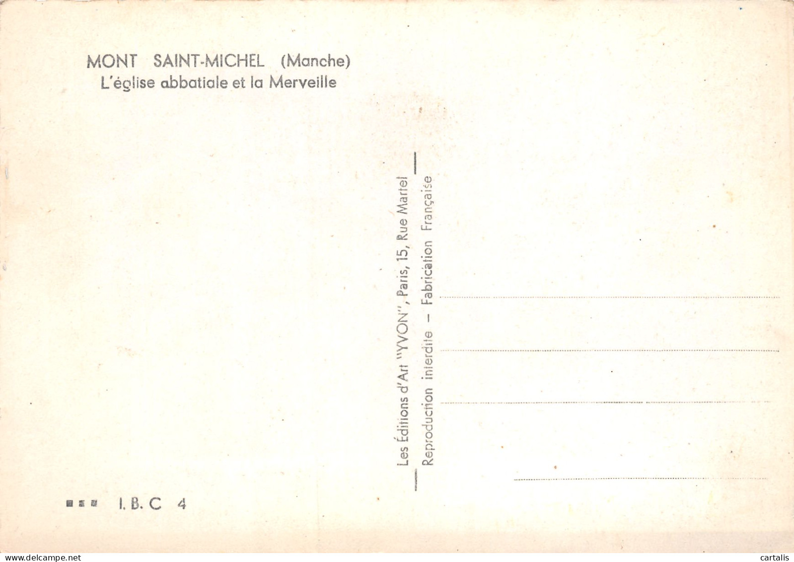 50-MONT SAINT MICHEL-N°3811-B/0167 - Le Mont Saint Michel