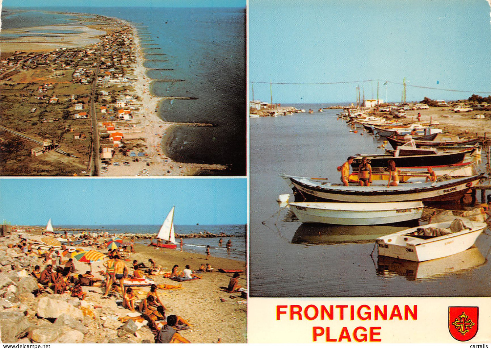 34-FRONTIGNAN PLAGE-N°3811-A/0327 - Frontignan