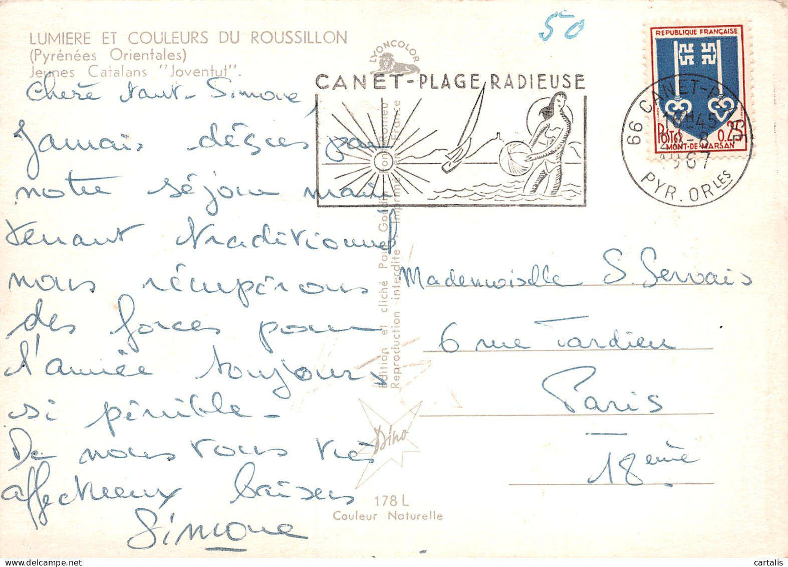 66-PYRENEES ORIENTALES-N°3812-A/0145 - Autres & Non Classés