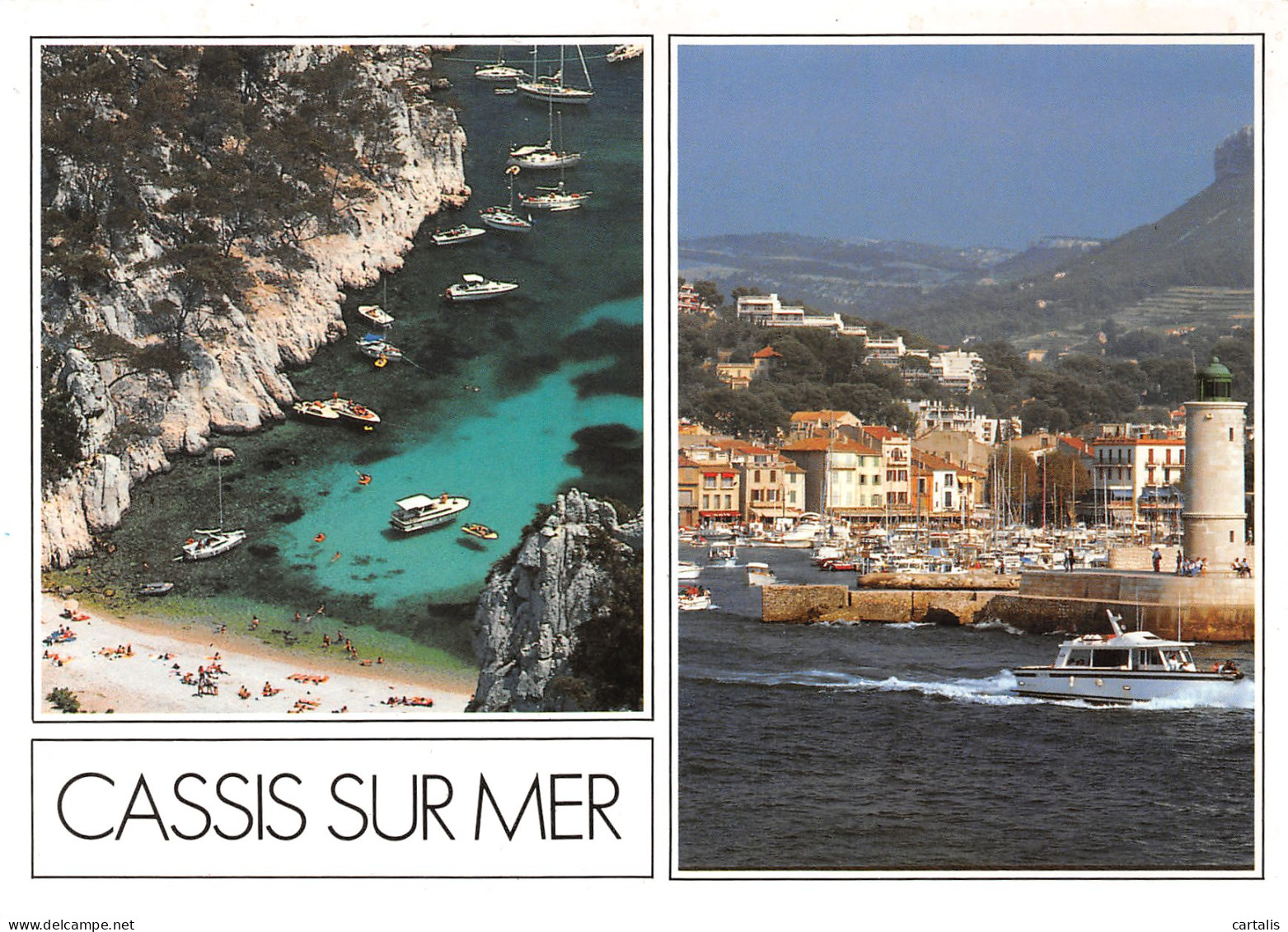 13-CASSIS SUR MER-N°3812-A/0061 - Cassis