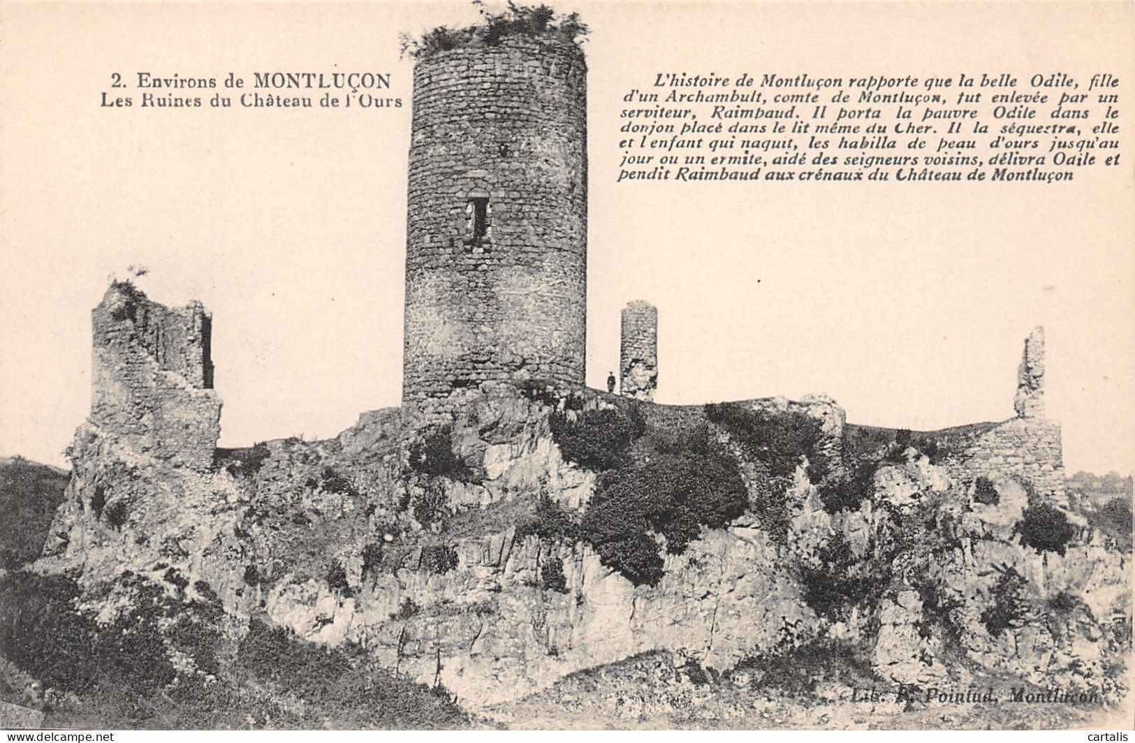 03-RUINES DU CHÂTEAU DE L OURS-N°3811-E/0133 - Autres & Non Classés