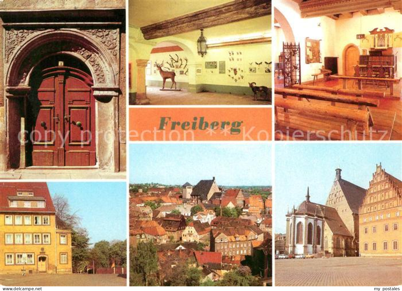 73030010 Freiberg Sachsen Renaissance Portal Naturkundemuseum Koernerhaus Dom Fr - Freiberg (Sachsen)