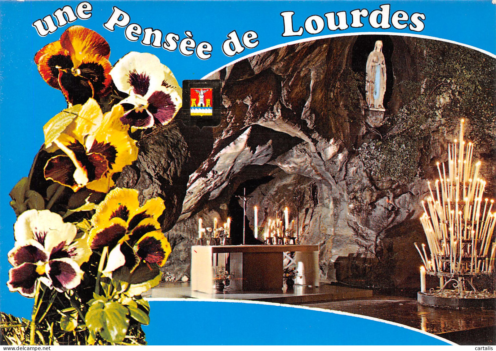 65-LOURDES-N°3811-D/0163 - Lourdes