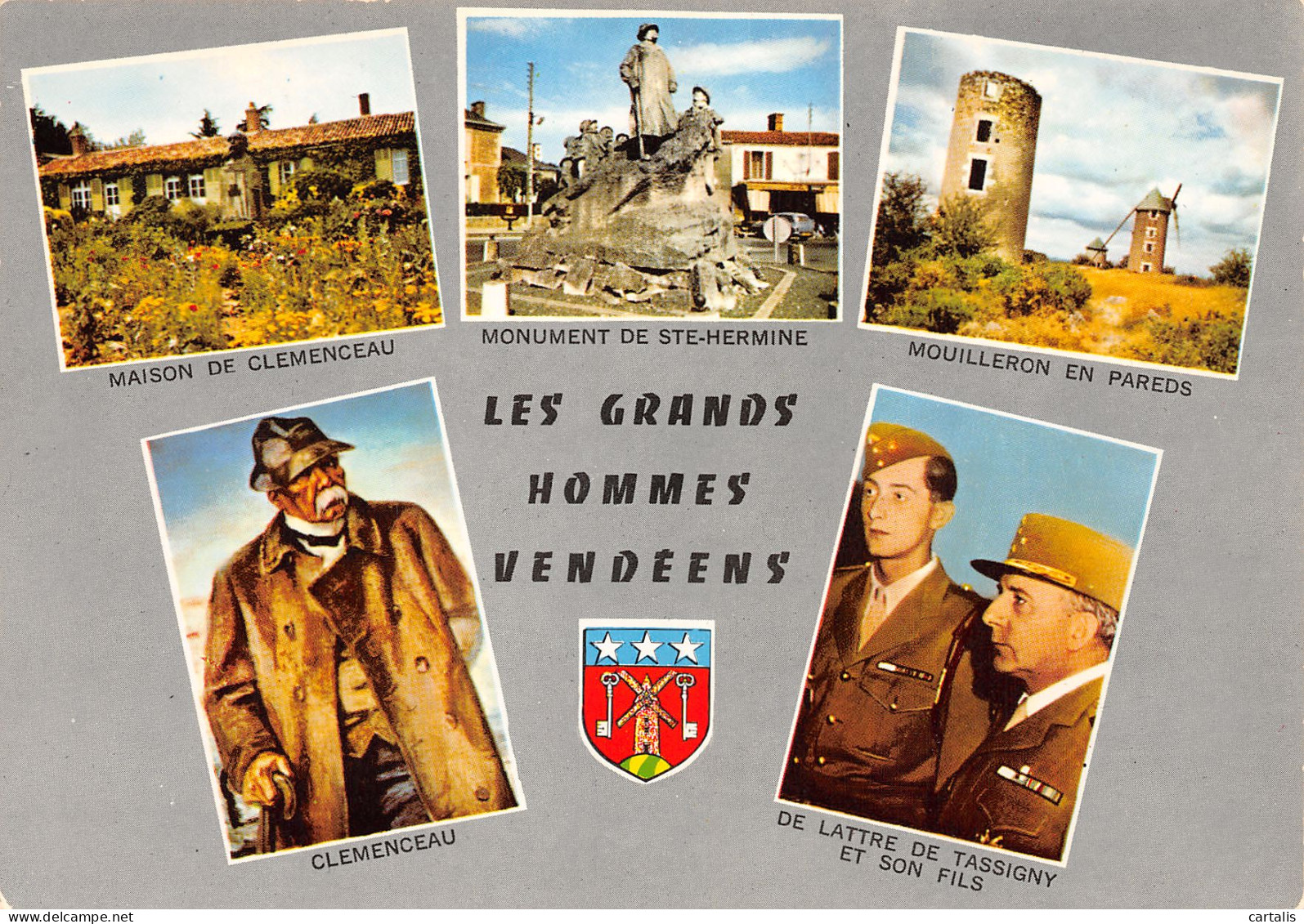 85-GRANDS HOMMES VENDEENS-N°3811-D/0111 - Sonstige & Ohne Zuordnung