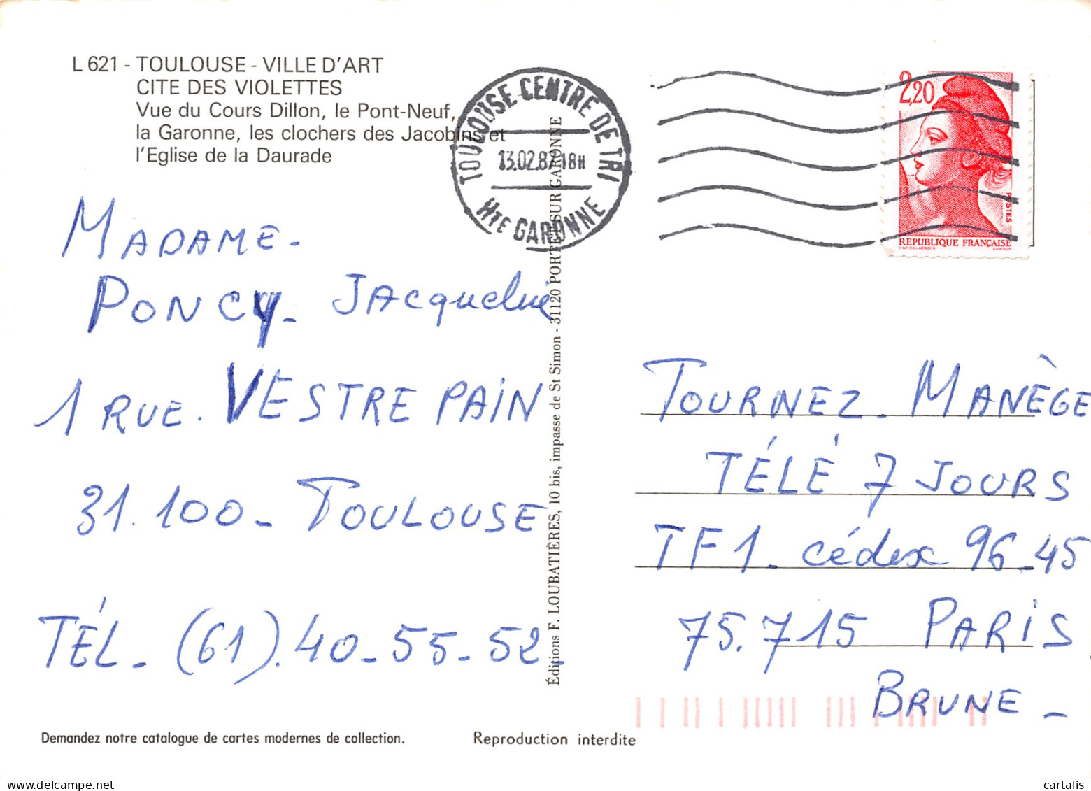 31-TOULOUSE-N°3811-C/0371 - Toulouse