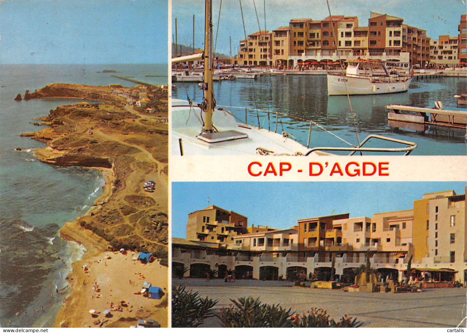 34-CAP D AGDE-N°3812-C/0357 - Other & Unclassified