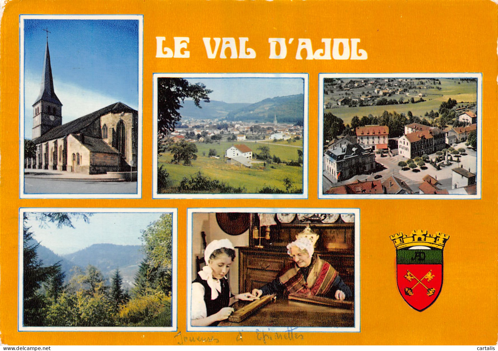 88-LE VAL D AJOL-N°3812-C/0347 - Other & Unclassified
