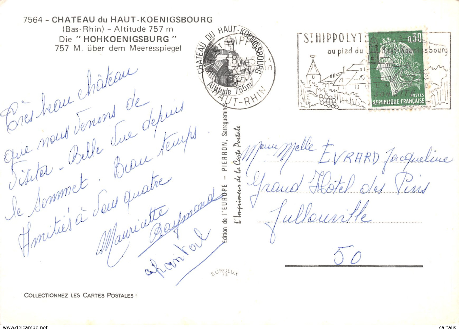 67-HAUT KOENIGSBOURG-N°3812-C/0313 - Other & Unclassified