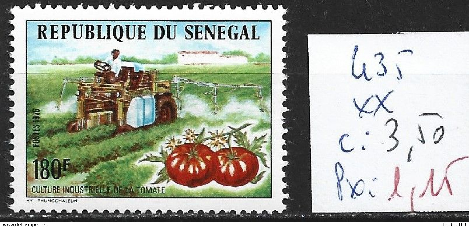 SENEGAL 433 ** Côte 3.50 € - Sénégal (1960-...)