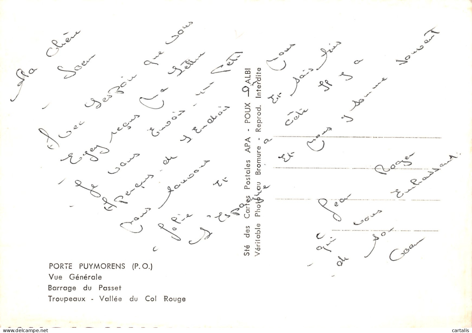 66-PUYMORENS-N°3812-C/0039 - Other & Unclassified