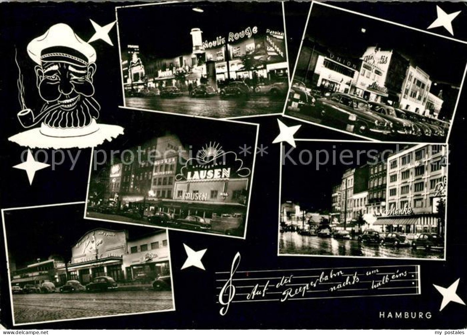 73029991 Hamburg Moulin Rouge Kaffeehaus Lausen Menke Hamburg - Other & Unclassified