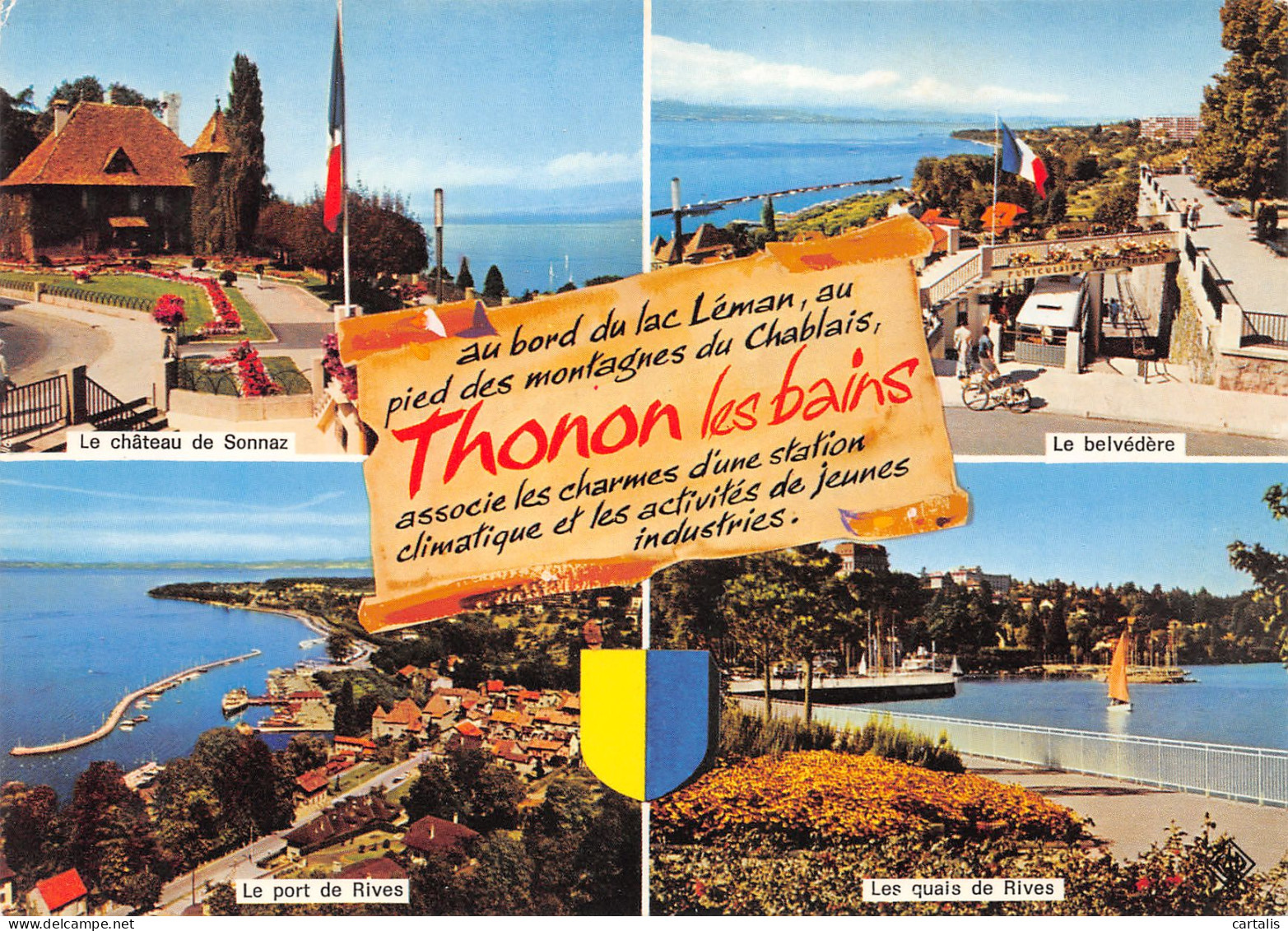 74-THONON LES BAINS-N°3812-B/0199 - Thonon-les-Bains