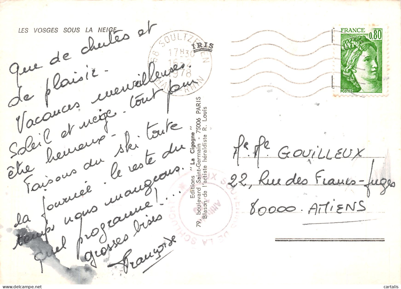 88-LES VOSGES-N°3812-B/0067 - Other & Unclassified