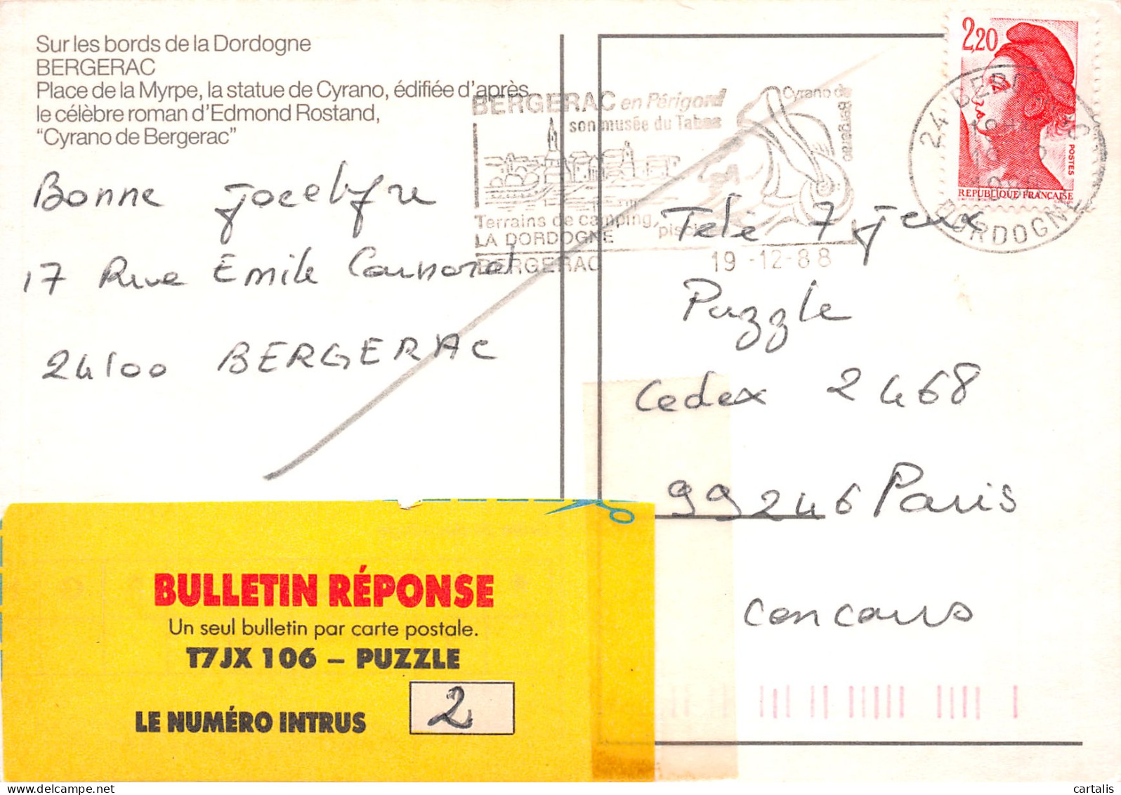 24-BERGERAC-N°3812-B/0021 - Bergerac