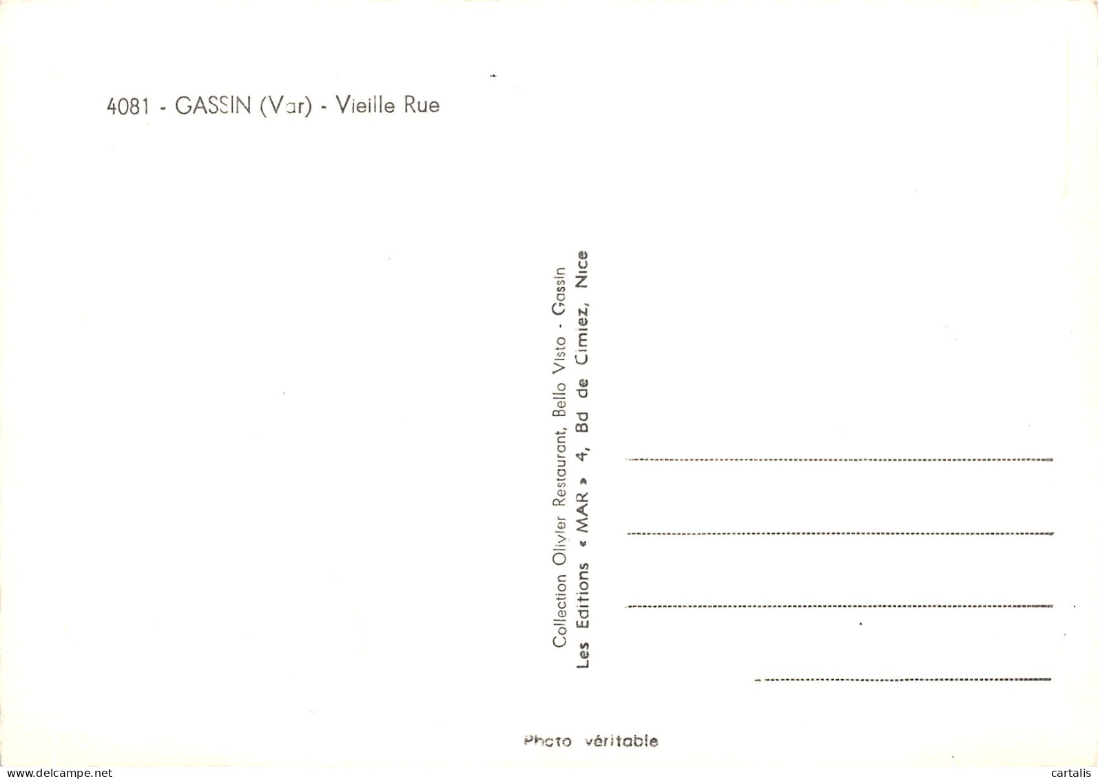 83-GASSIN-N°3813-A/0185 - Otros & Sin Clasificación