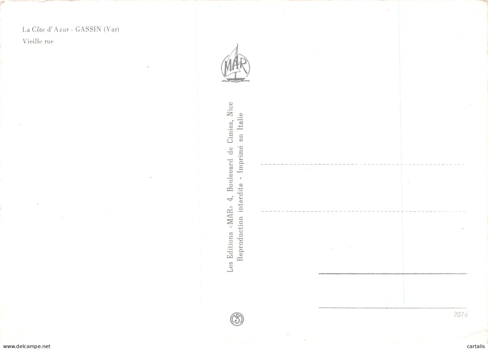 83-GASSIN-N°3813-A/0183 - Otros & Sin Clasificación