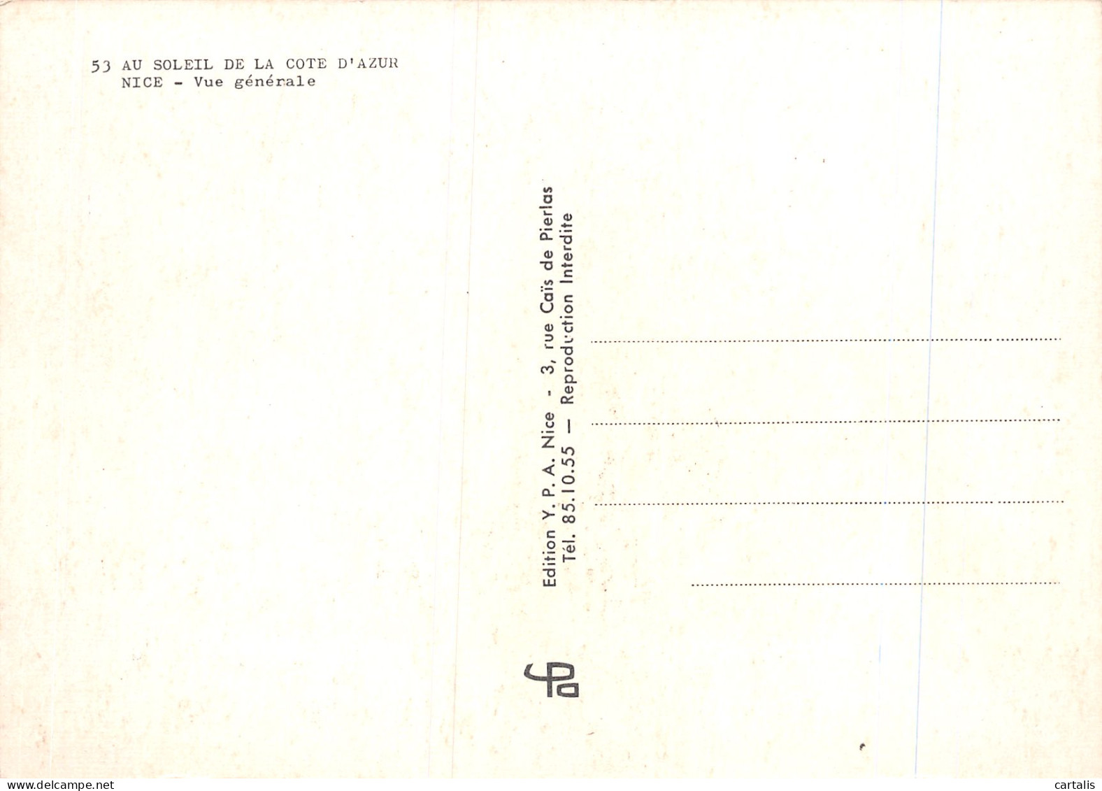 06-NICE-N°3813-A/0181 - Other & Unclassified